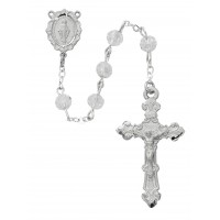 6mm Rf Crystal Ab Rosary