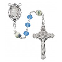 Ss 8mm Blue Crystal Miraculous