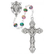 Pink Multi-color Rosary