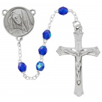 6mm Blue Ab Our Lady Sorrows Rsry