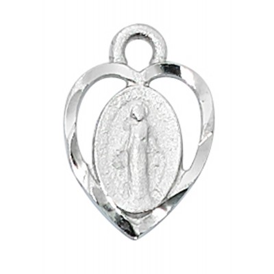 Rhodium Finish Miraculous 18 Chain & Box" 735365563883 - RC426MI