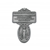 Visor Clp,sil Miraculous Medal