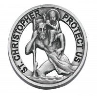 Round St Chris Cut Visor Clip