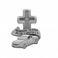 Grandson Drive Safe Visor Clip