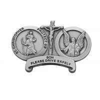 St Chris/ga Son Visor Clip