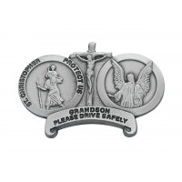 St Chris Grandson Visor Clip