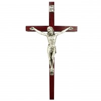 10" Cherry Crucifix, Bagged