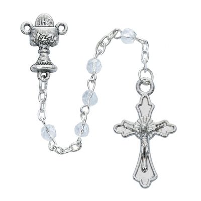 Crystal Communion Rosary 735365345656 - P210CB