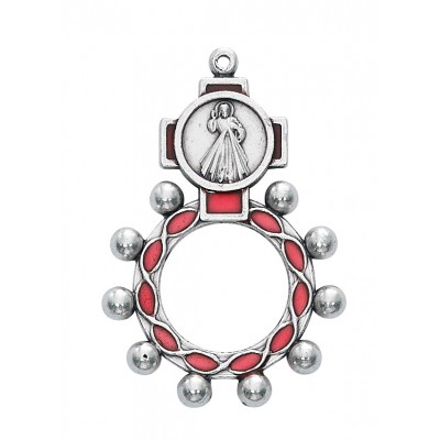 Divine Mercy Rosary Ring 735365607884 - 94-22