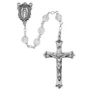 Sterling Silver 7mm Cry Tincut Rosary
