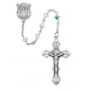 Sterling Silver Crystal Swarovski Rosary