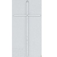 5x10 inch Aluminum Cross, Hammered