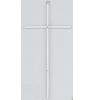 5x10 inch Aluminum Cross, Hammered