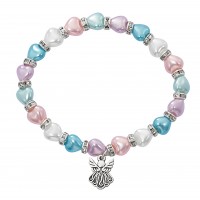 5.5" Mult Pearl Heart Baby Bra