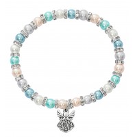Multi Pearl Baby Stetch Bracel
