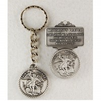 St Michael Keyring/visor Set