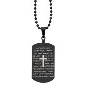 Black Stainless O.f. Dog Tag