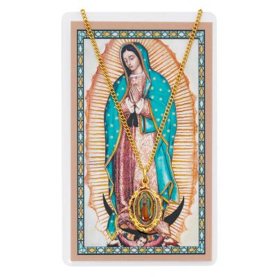 O.l. Guadalupe Card & Medal - 735365519682 - PSH738