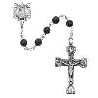 6mm Genuine Black Onyx Rosary