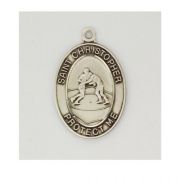 Sterling Silver Wrestling Medal 24 inch Chain & Gift Box