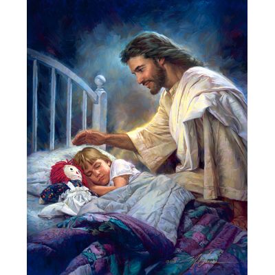 I Am With You Always - Studio Canvas Giclee Christian Art Print -  - AG2013L