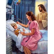 The Comforter - Studio Canvas Nurse Christian Art Print
