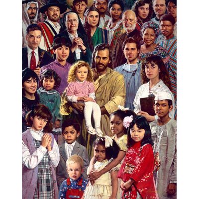 The Family of God - Studio Canvas Giclee Christian Art Print -  - AG2009L