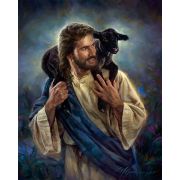 The Good Shepherd - Studio Canvas Giclee or Art Print