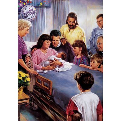 The Miracle of Birth - Studio Canvas Giclee Christian Art Print -  - AG2007L