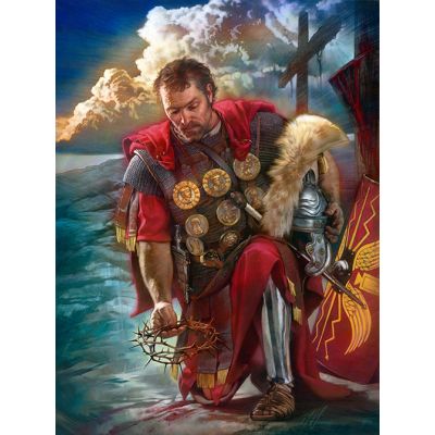 The Roman Centurion - Studio Canvas Giclee Christian Art Print -  - AG2026L