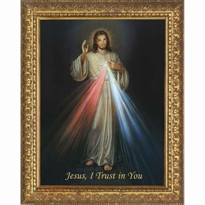 Church-Sized Divine Mercy Canvas Framed Wall Art - - NWC-35-8 Church-Sized Divine Mercy Canvas Framed Wall Art - - NWC-35-8