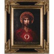For God So Loved The World Canvas - Dark Museum Framed Wall Art For God So Loved The World Canvas - Dark Museum Framed Wall Art