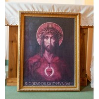 For God So Loved The World Church-Sized Canvas Art