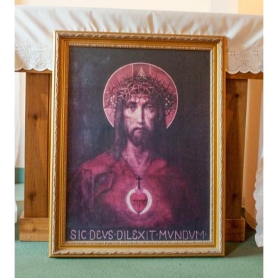 For God So Loved The World Church-Sized Canvas Art - - NWC-150 For God So Loved The World Church-Sized Canvas Art - - NWC-150