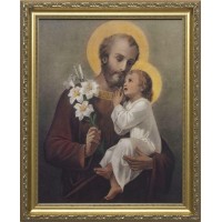 Church-Sized St. Joseph (Younger) Framed Canvas Church-Sized St. Joseph (Younger) Framed Canvas