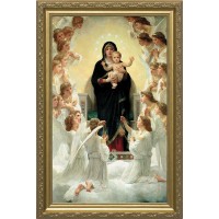 Queen of the Angels Church-Sized Framed Canvas Queen of the Angels Church-Sized Framed Canvas