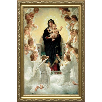 Queen of the Angels Church-Sized Framed Canvas - - NWC-65 Queen of the Angels Church-Sized Framed Canvas - - NWC-65