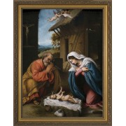 Nativity by Lorenzo Lotto Church-Sized Canvas Art Nativity by Lorenzo Lotto Church-Sized Canvas Art
