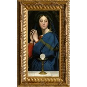 Madonna of the Host Church-Sized Framed Canvas Art Madonna of the Host Church-Sized Framed Canvas Art