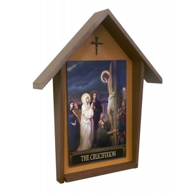 The Seven Sorrows of Mary Handcrafted Deluxe Outdoor Shrine (Set of 7) - - SHRO-414-1 The Seven Sorrows of Mary Handcrafted Deluxe Outdoor Shrine (Set of 7) - - SHRO-414-1
