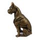 Boxer Dog 30in. High - Fiberglass - Indoor/Outdoor Garden Statue -  - F8489