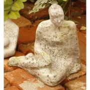 Abstract 2 (Rh) 8.5in. High - Fiber Stone Resin - Outdoor Statue