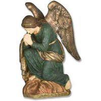 Adoration Angel Praying/Kneeling 38 in. Fiberglass - Statue