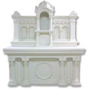 Altar Grand 75in. (Top & Bottom) - Fiberglass - Outdoor Statue