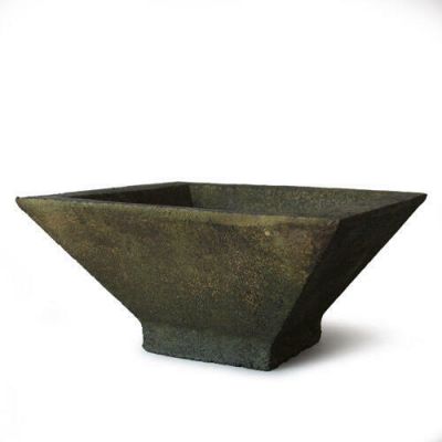 Andover C Pot Small 13in. Wide - Fiber Stone Resin - Outdoor Statue -  - FS61023C