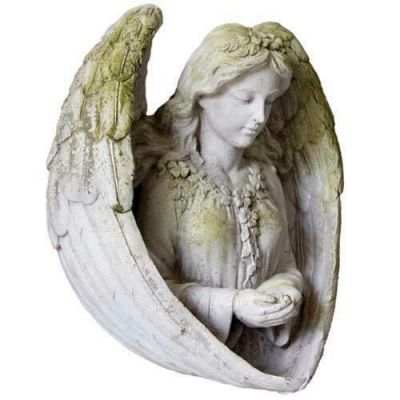 Angel Birdfeeder - Fiber Stone Resin - Indoor/Outdoor Garden Statue -  - FS2277