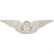Angel Head/Wings Facade 42in Fiberglass Outdoor Wall Mount Statue