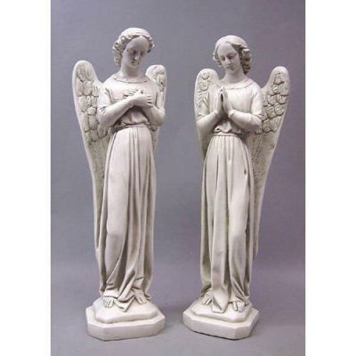 Angel s Cari Medium 21in. (Set) Fiberglass - Indoor/Outdoor Statue -  - F69731S