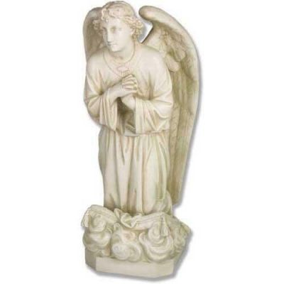 Angel Sorrow Kneeling Pray 27in. - Fiberglass - Outdoor Statue -  - F7292R