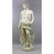 Apollo Of Hunt With Dog 108in. - Fiberglass - Outdoor Statue